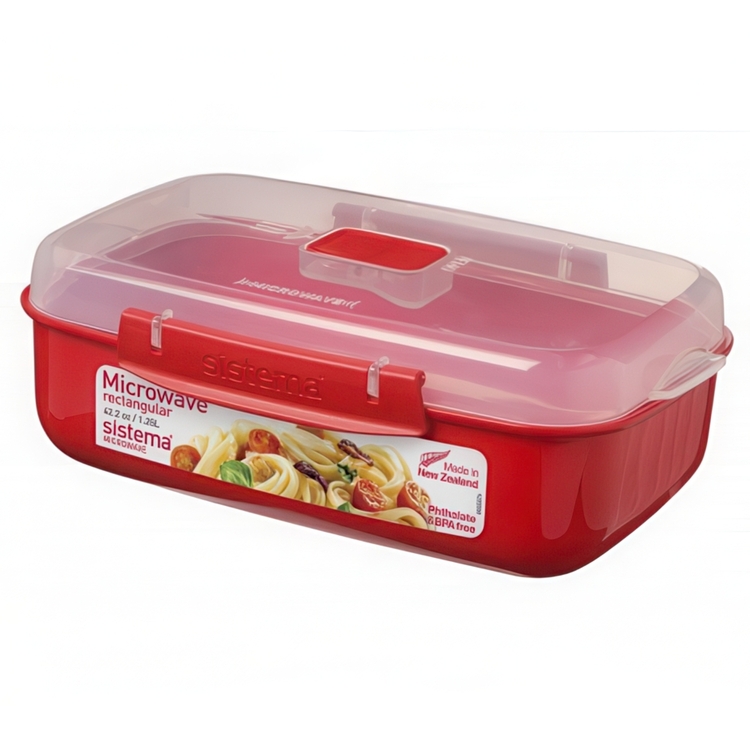Matboks med dampventil 1,25L, Sistema