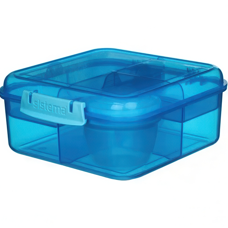Bentoboks med 5 rom og beholder 1,25 L, Sistema