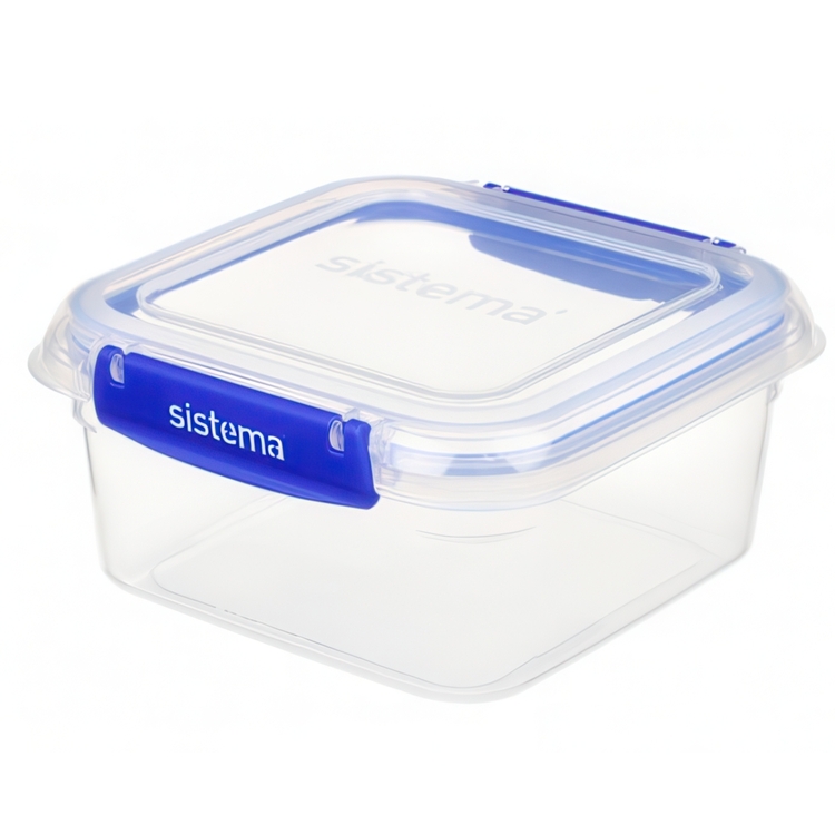 Kvadratisk matboks 1,15L, Sistema