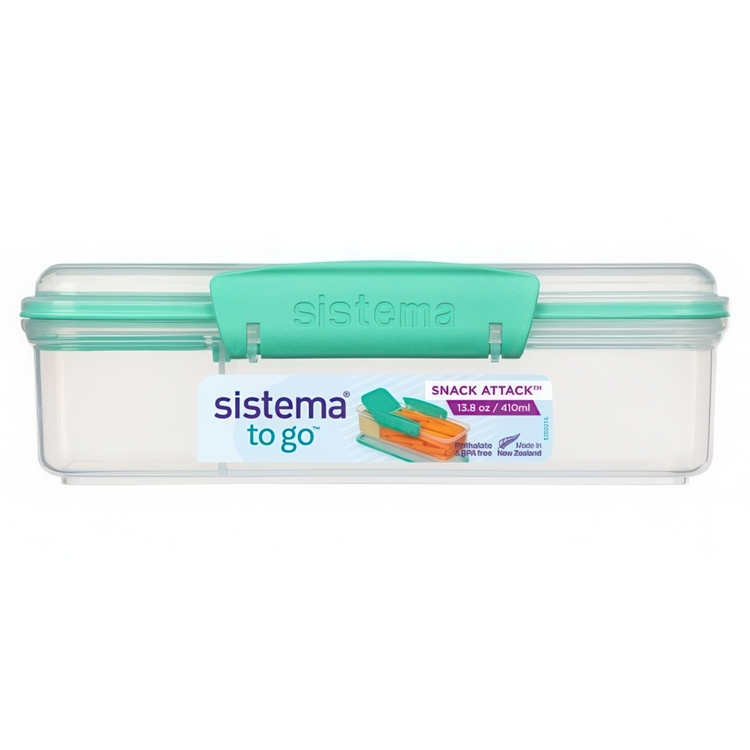 Snacksboks med dippfack 0,41 L, Sistema