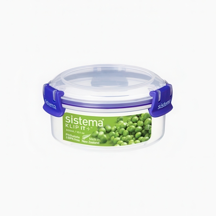 Rund matboks mini 0,3L, Sistema
