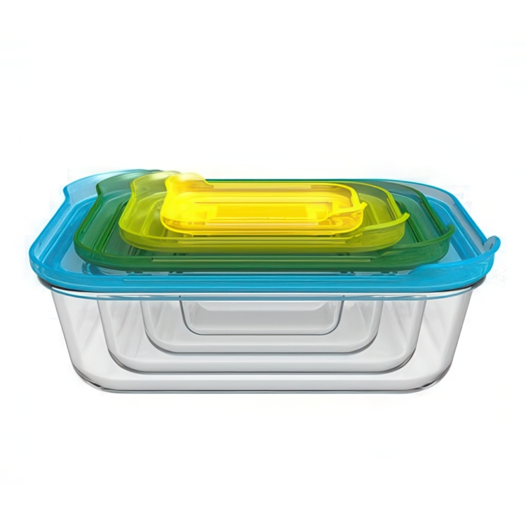 Matboksesett i glass 4 deler, Joseph Joseph