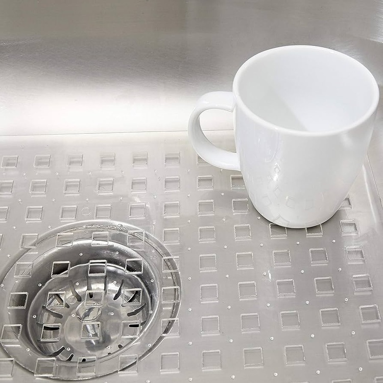 Beskyttelsesmatte for oppvaskkum i plast, 41x32 cm