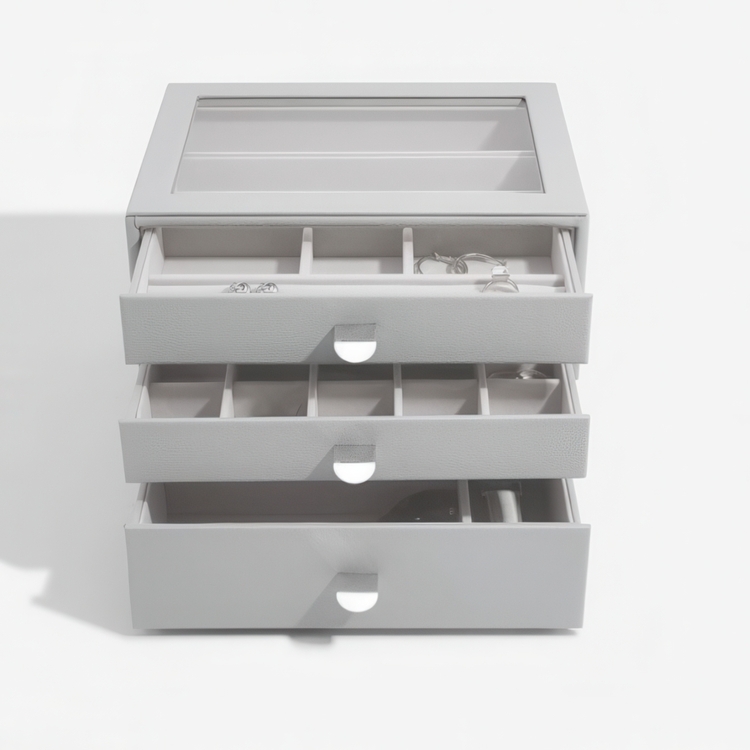 Smykkeskrin 3 skuffer, Classic, Stackers