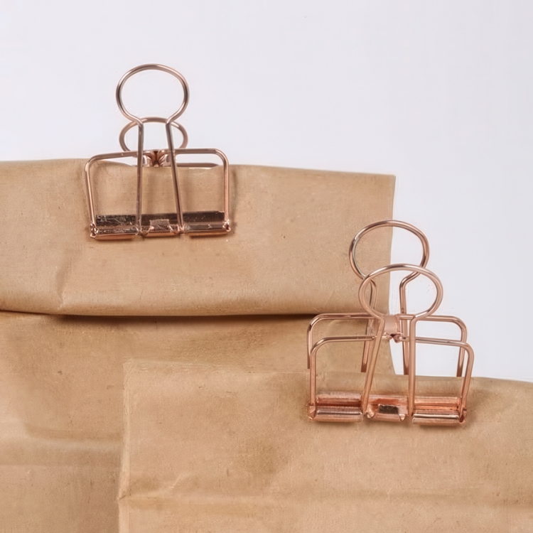 Papirklemmer WIRE CLIPS SMALL 19 mm, 6 stk