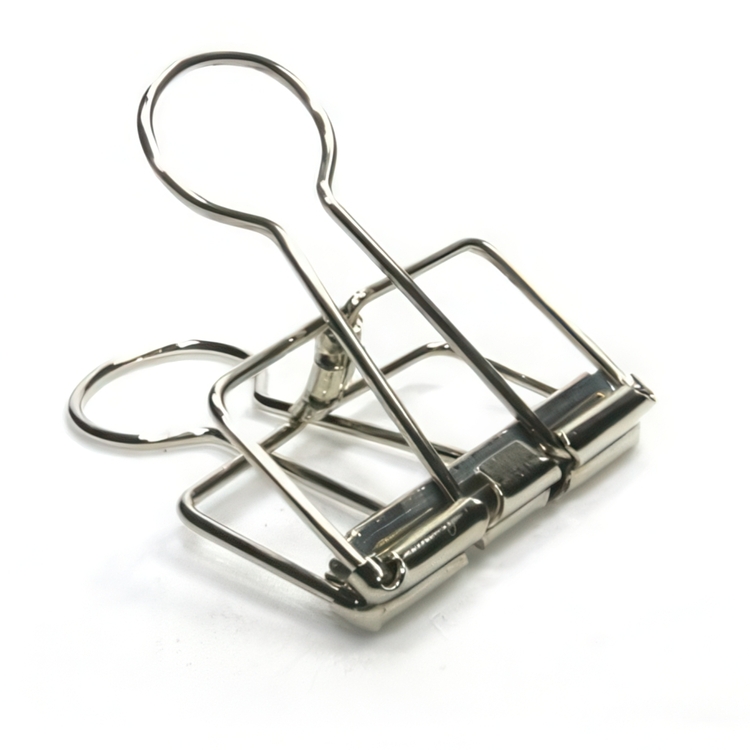Binders, 10 stk., WIRE FOLDBACK CLIPS, 32 mm, Deskstore, Sølv