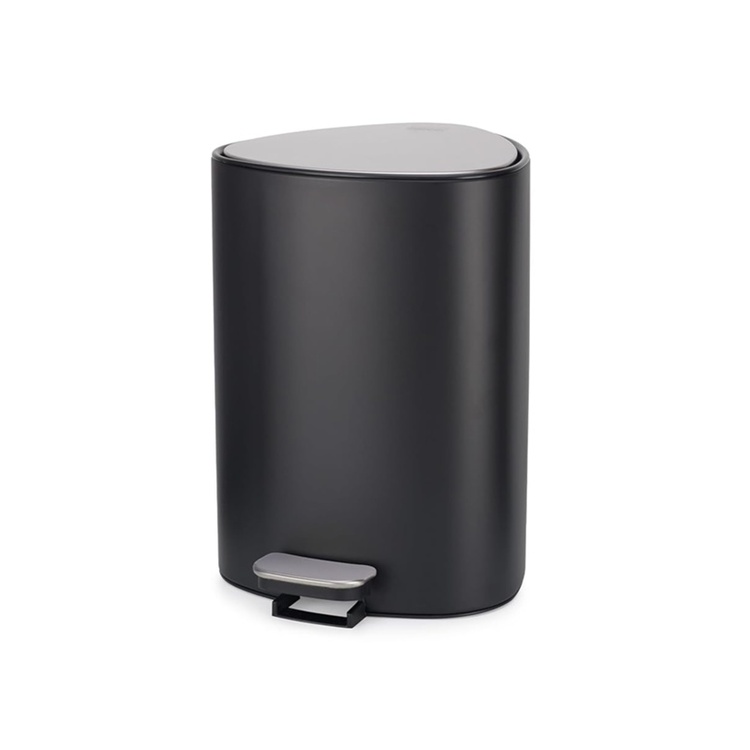 Pedalbøtte 5L, Joseph Joseph, Svart