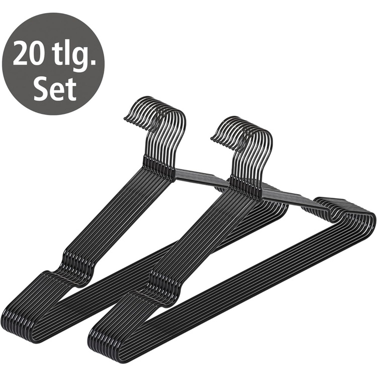 Sklisikker metallhenger 20-pakning