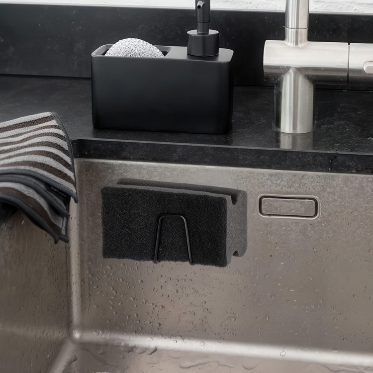 Selvklebende holder i metall, Wenko