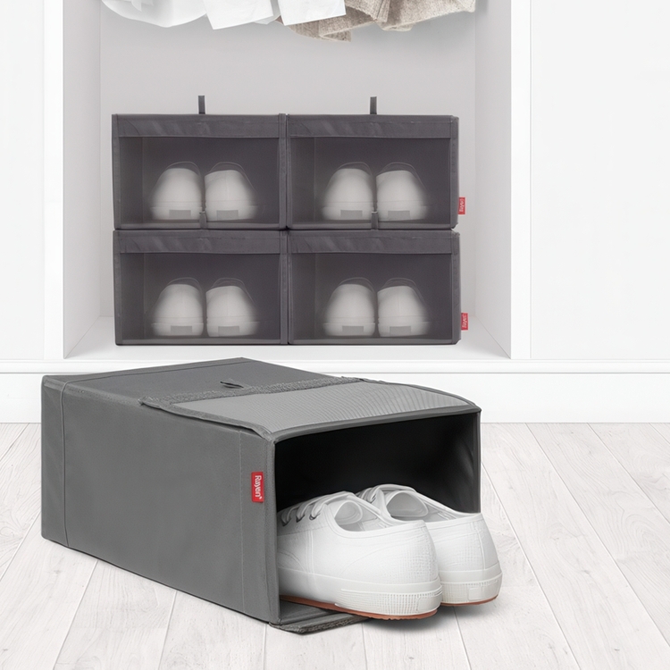 Skoboks i tekstil 2-pakning, Rayen