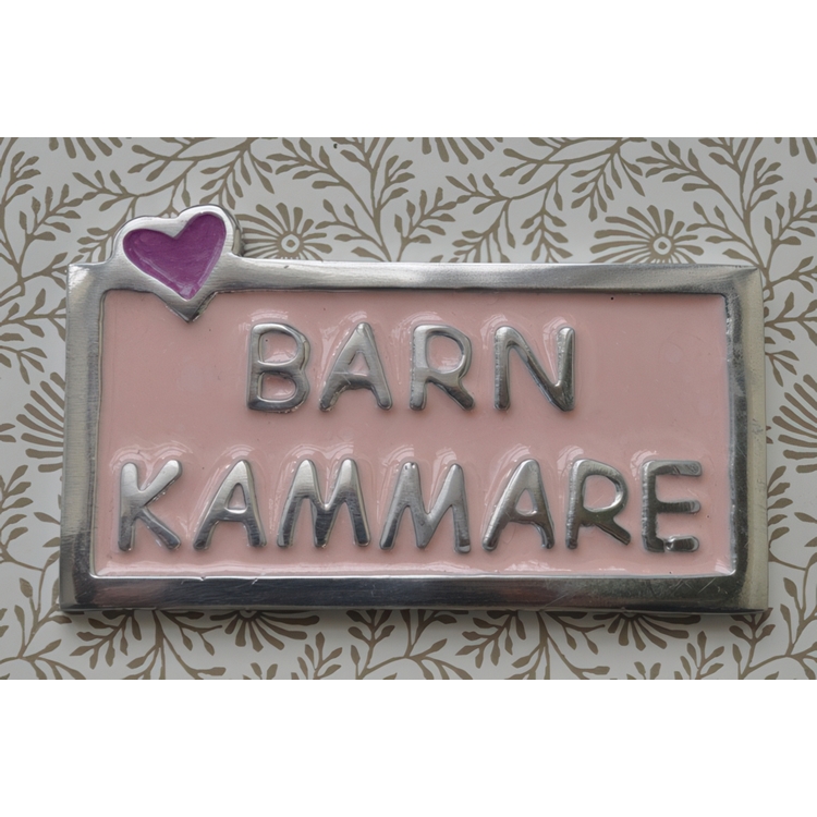 Dørskilt, barnerom