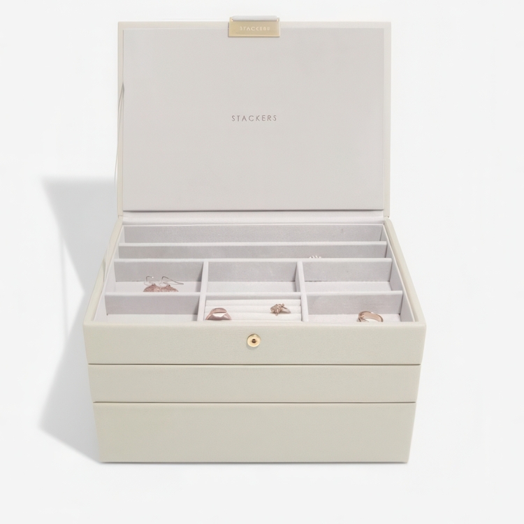 Smykkeskrin 3 etasjer, Classic, Stackers