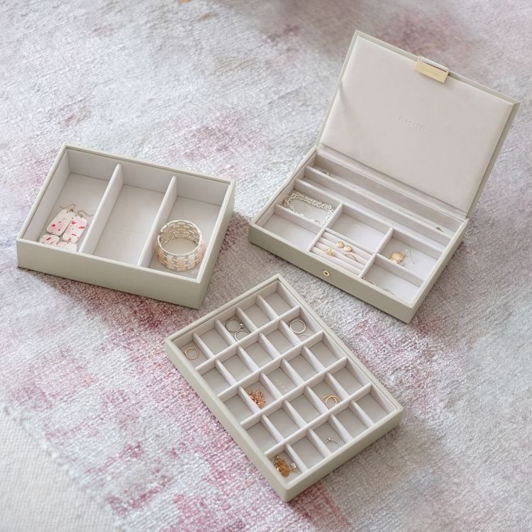 Smykkeskrin 3 etasjer, Classic, Stackers