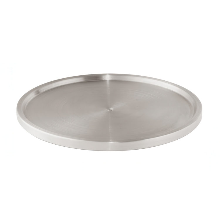 Dreieskive i metall, 26,5 cm