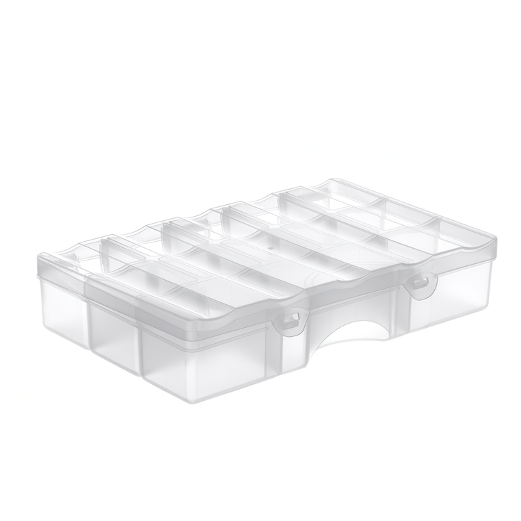 Sorteringsboks med lokk 13 rom, SmartStore