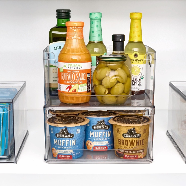 Stablebar boks med åpen front, 25,4x20,3 cm, iDesign