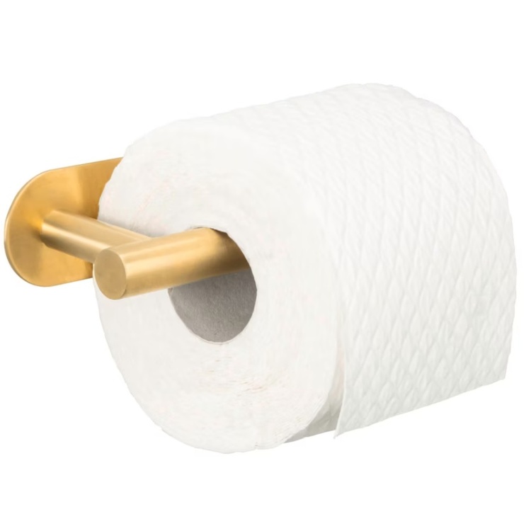 Toalettrullholder, gull