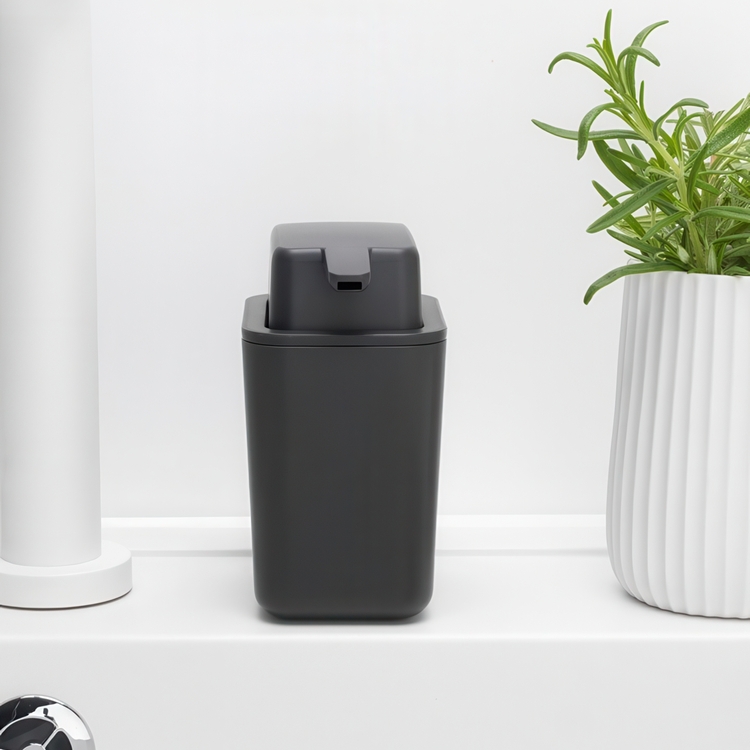 Såpedispenser, Brabantia, mørkegrå