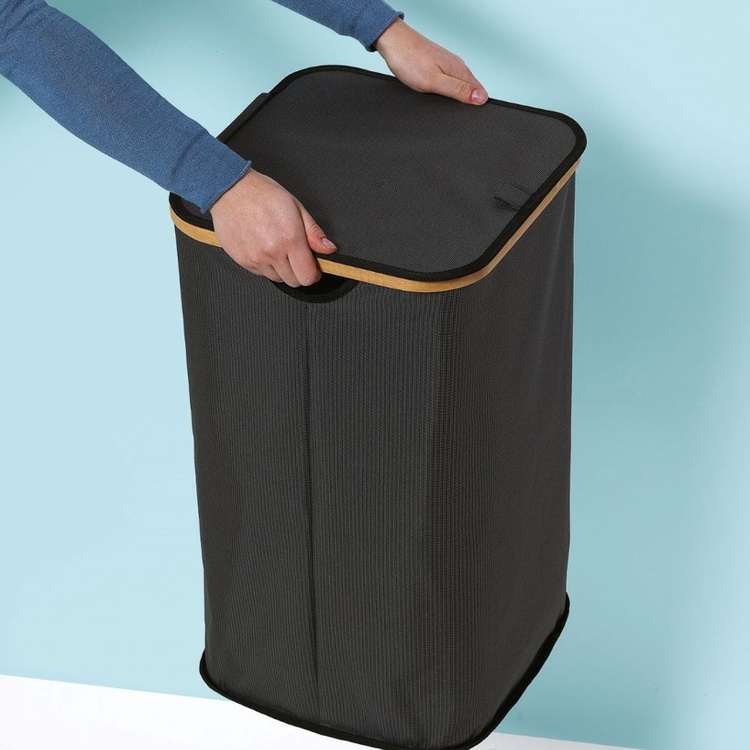 Vaskekurv med lokk 73 L