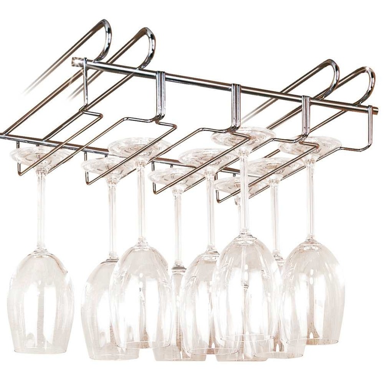 Stor hengende vinglassholder
