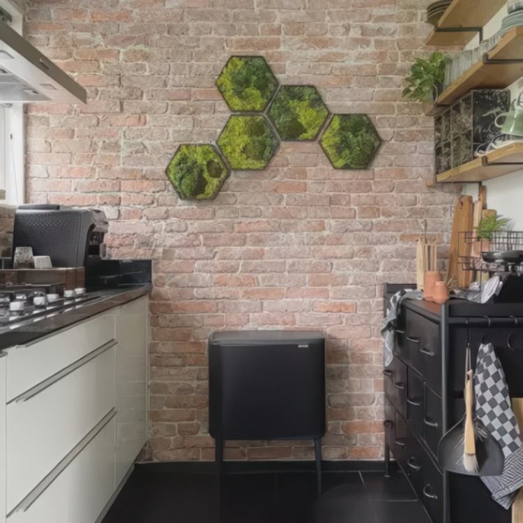 Kildesorteringsstasjon på ben med 3 rom, Brabantia