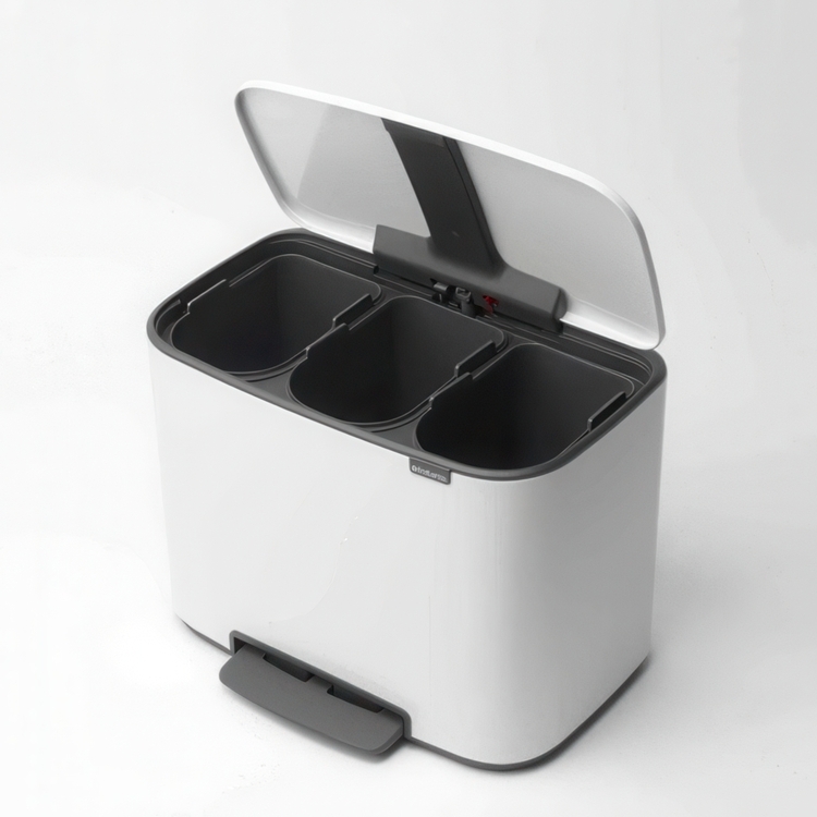Resirkuleringsstasjon med 3 rom, Brabantia