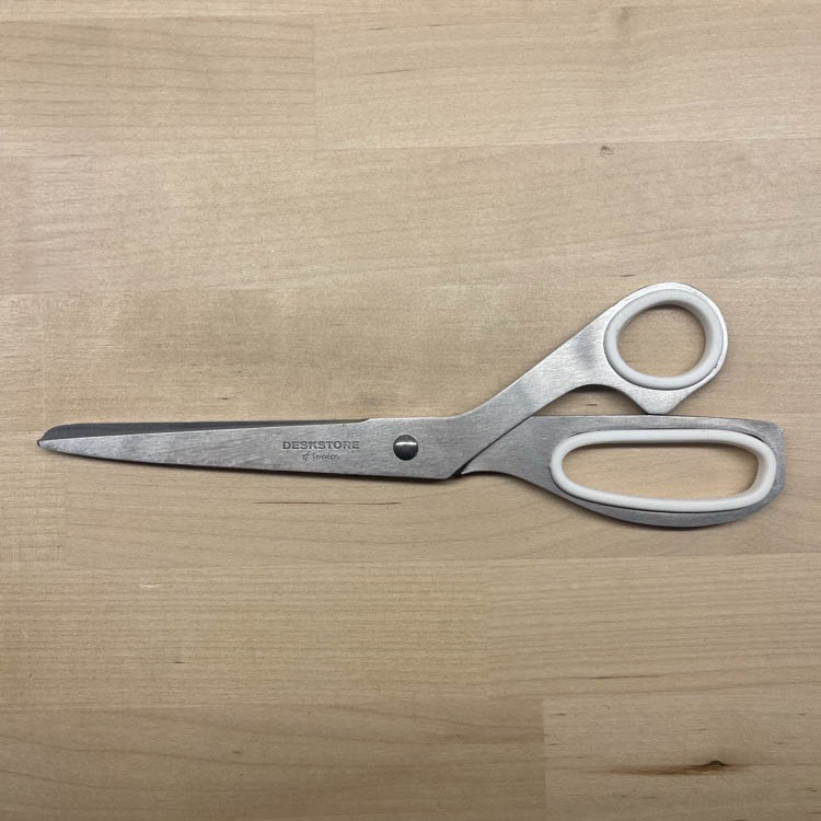 Papirsaks i rustfritt stål, Deskstore