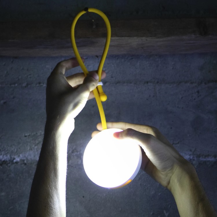 Bærbar solcellelampe