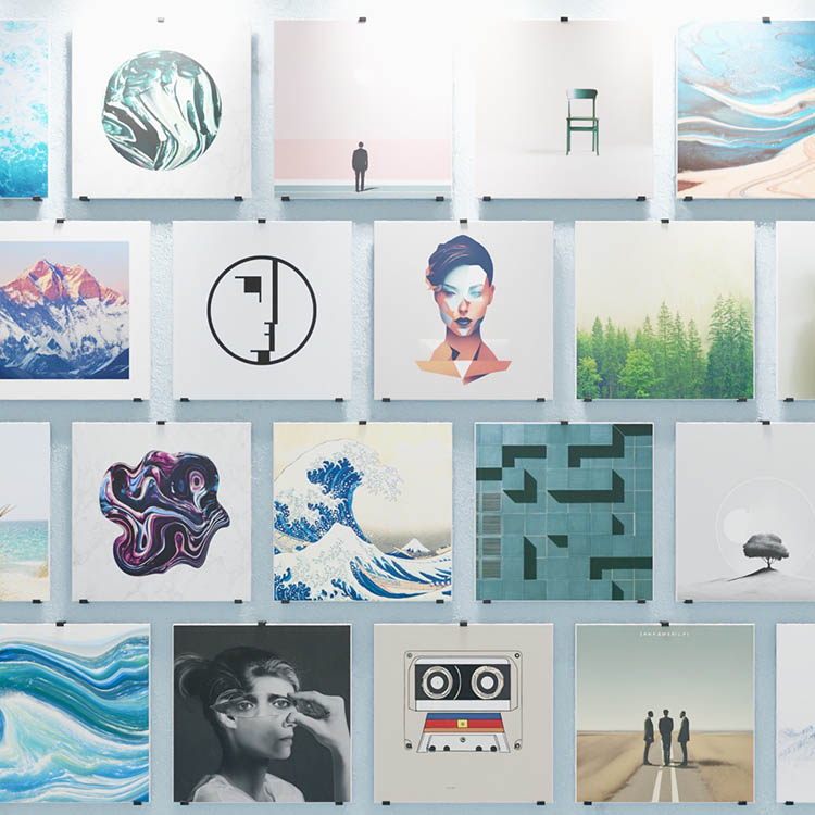 Selvklebende LP-kroker