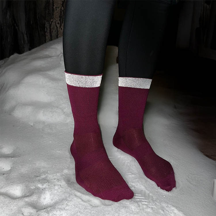 Løpesokker med refleks