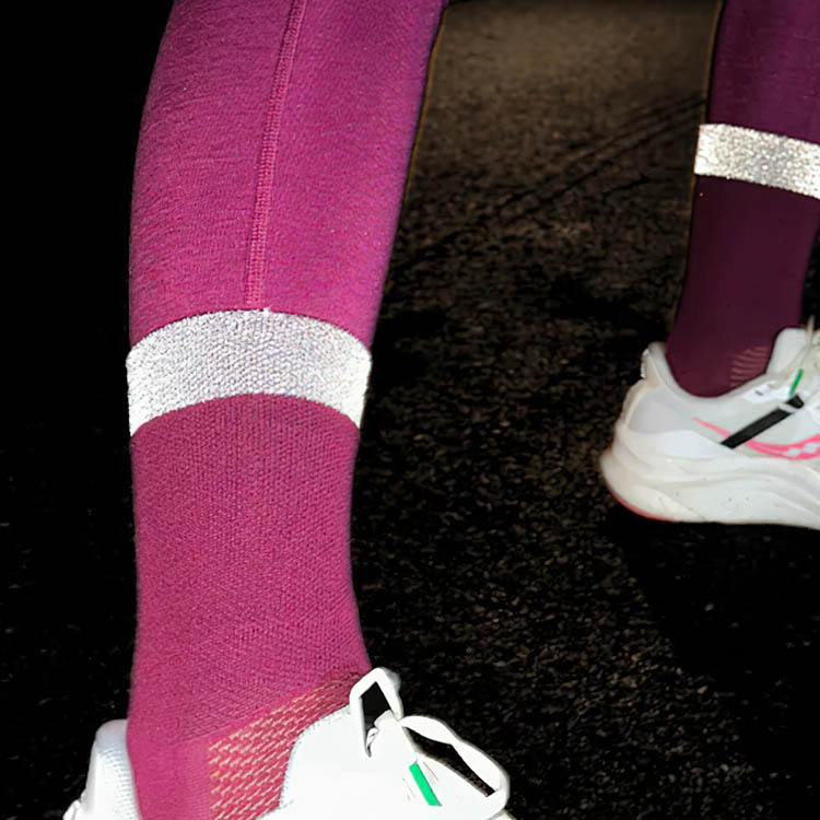 Løpesokker med refleks