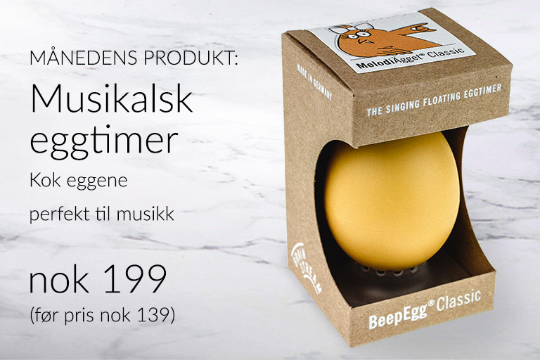 Månedens produkt: Musikalsk eggtimer