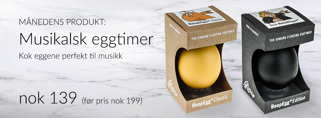 Månedens produkt: Musikalsk eggtimer