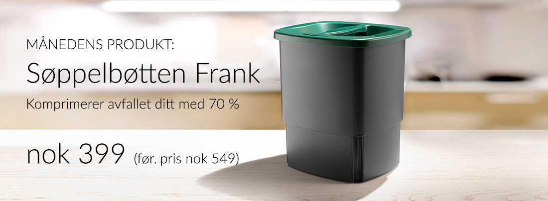 Månedens produkt: Søppelbøtten Frank