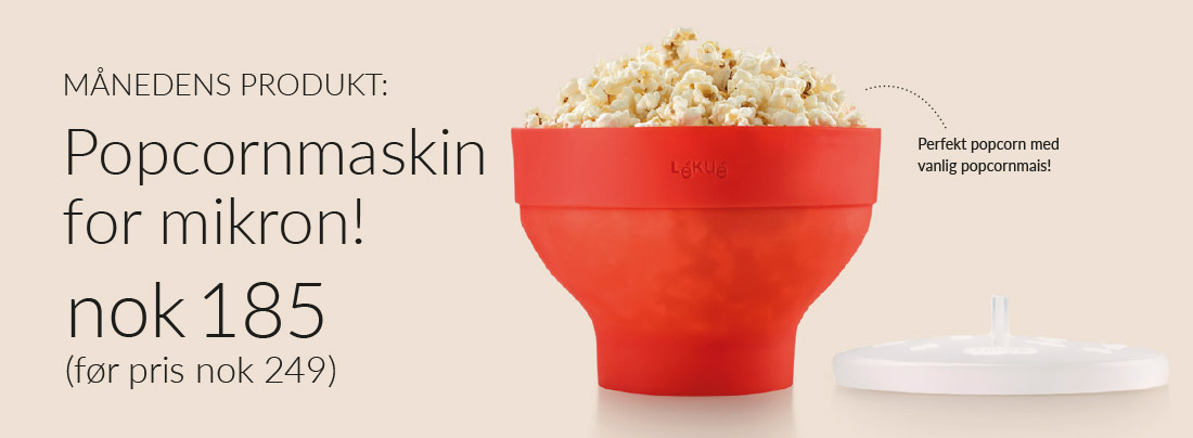 Månedens Produkt Popcornmaskin