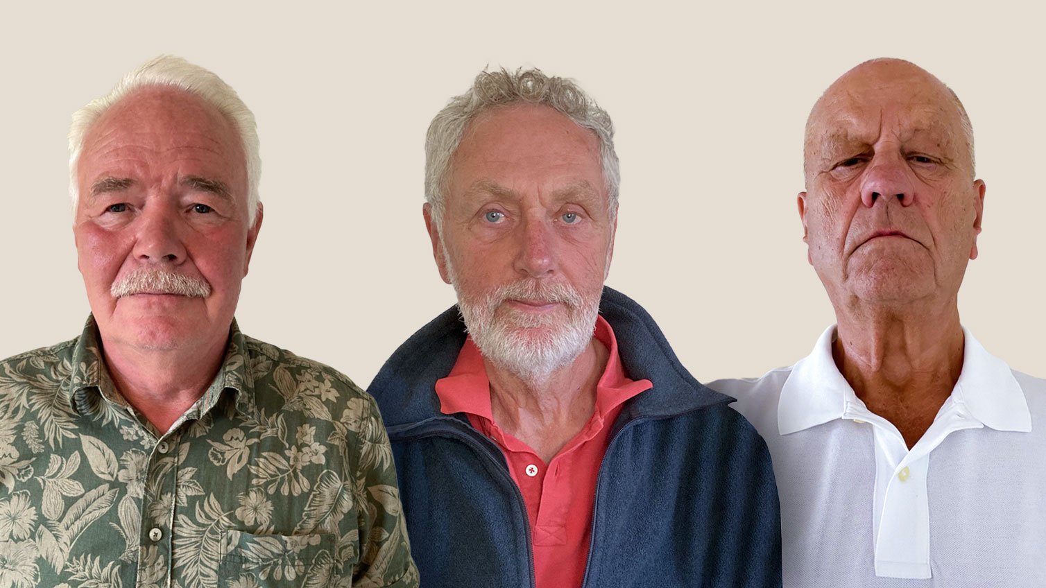 Bengt-Göran Persson, Gunnar Larsson og Lennart Fellinger