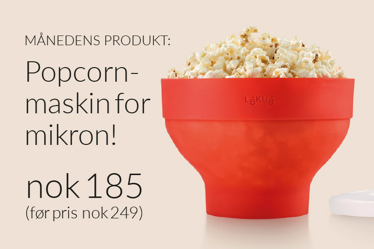 Månedens produkt Popcornmaskin