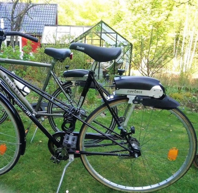Zipforce - elmotor til sykkelen