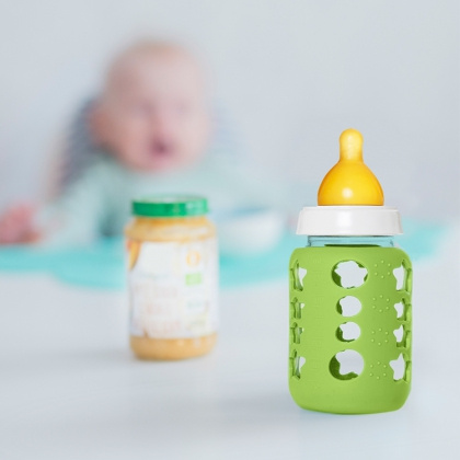 Tåteflaske av barnematglass i gruppen Hjemmet / Barneting hos SmartaSaker.se (12448)