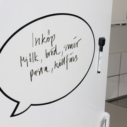 Selfheftende whiteboardtavle i gruppen Hjemmet / Innredning hos SmartaSaker.se (12600)