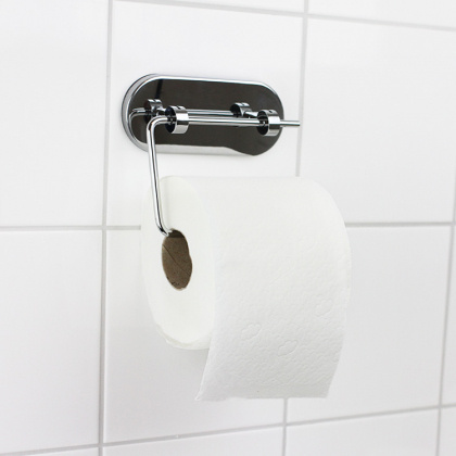 Toalettpapirholder med sugekopp i gruppen Hjemmet / Baderom / Toalett og vask hos SmartaSaker.se (12899)
