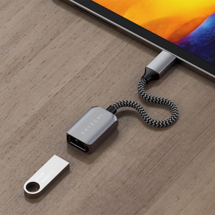 Adapter USB-C til USB, Satechi i gruppen Hjemmet / Elektronikk / Kabler og adaptere hos SmartaSaker.se (13455)