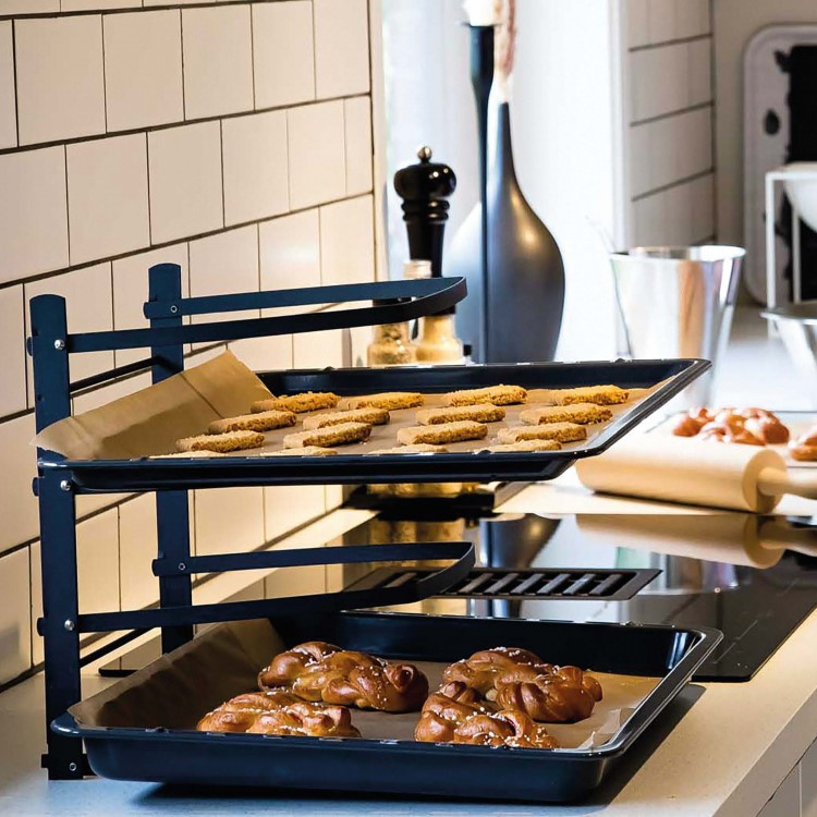 Bakeplatestativ, sammenleggbart i gruppen Hjemmet / Kjøkken / Baking hos SmartaSaker.se (12125)