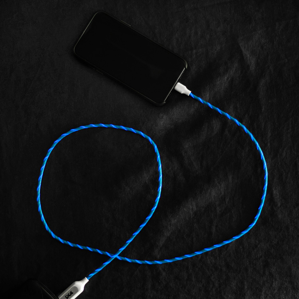 USB-kabel med synlig strøm i gruppen Gavetips / Firmagaver / Julegave hos SmartaSaker.se (12371)