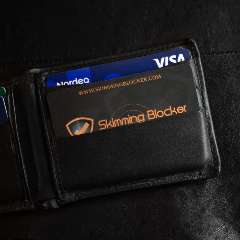 RFID-beskyttelse til lommeboken i gruppen Sikkerhet / Trygghet / RFID-beskyttelse hos SmartaSaker.se (12420)