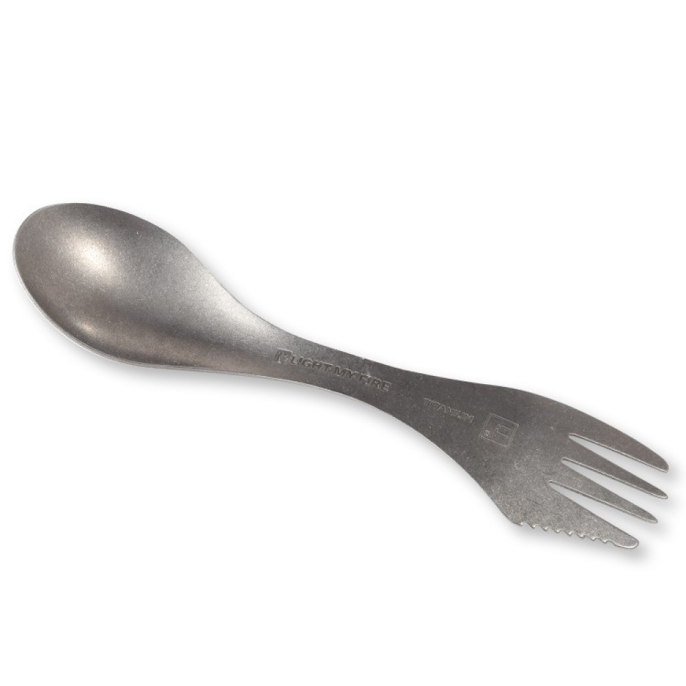 Multibestikk Spork, Titanium i gruppen Fritid / Utendørsliv / Friluftsutstyr hos SmartaSaker.se (12442-titan)