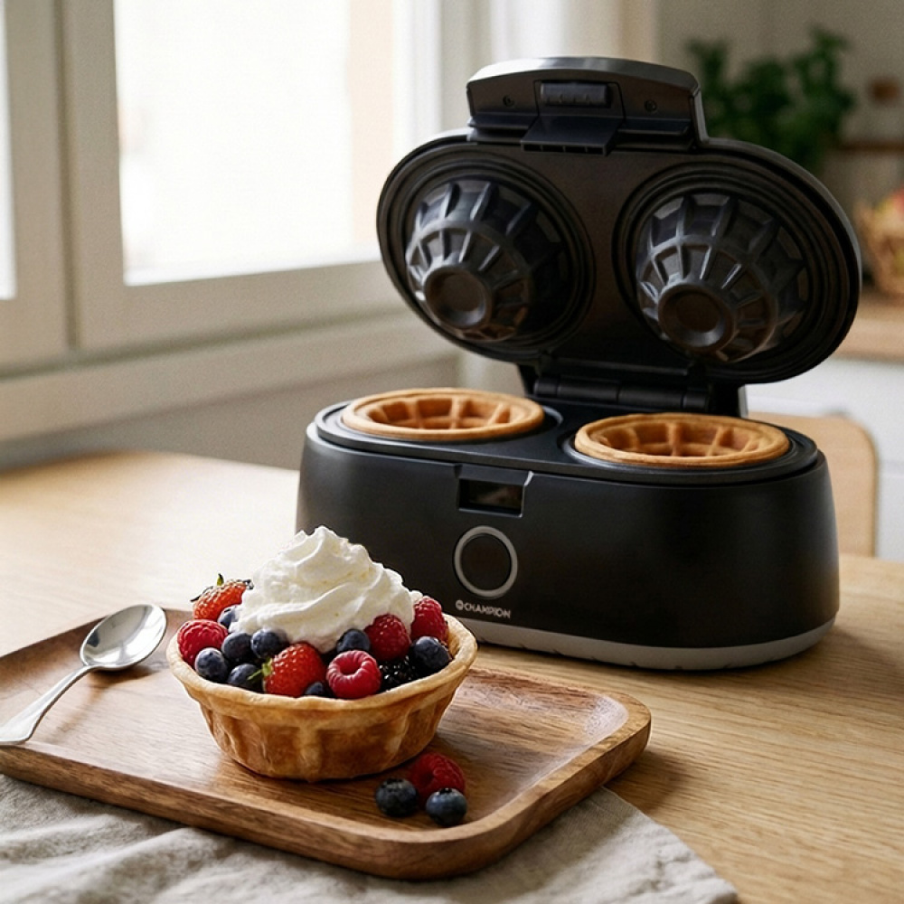 Dobbelt Vaffelskåljern i gruppen Hjemmet / Kjøkken hos SmartaSaker.se (12533)