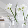 Vase med bukettstøtte Vase med bukettstøtte