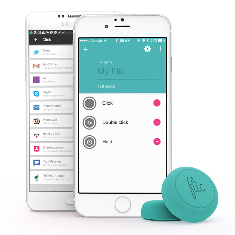 Flic, hurtigknapp til appene dine i gruppen Hjemmet / Elektronikk / Mobiltilbehør hos SmartaSaker.se (12629)