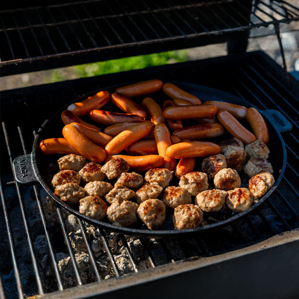 Støpejernpanne til grillen i gruppen Hjemmet / Grillsaker hos SmartaSaker.se (12659)